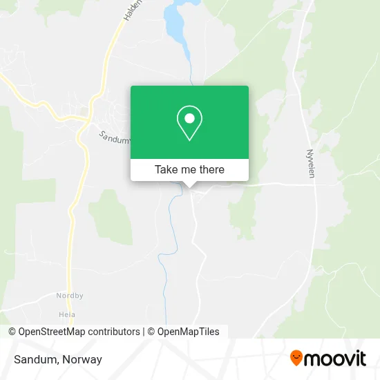 Sandum map