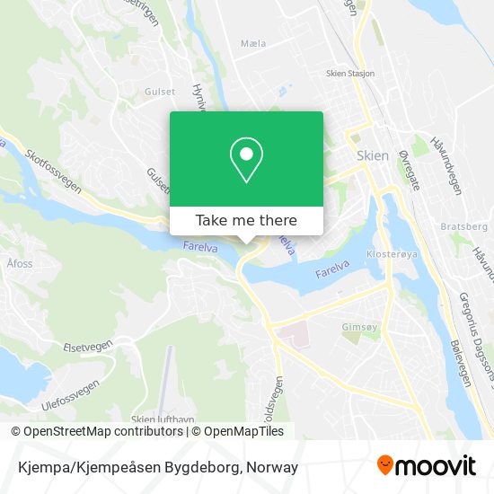 Kjempa/Kjempeåsen Bygdeborg map