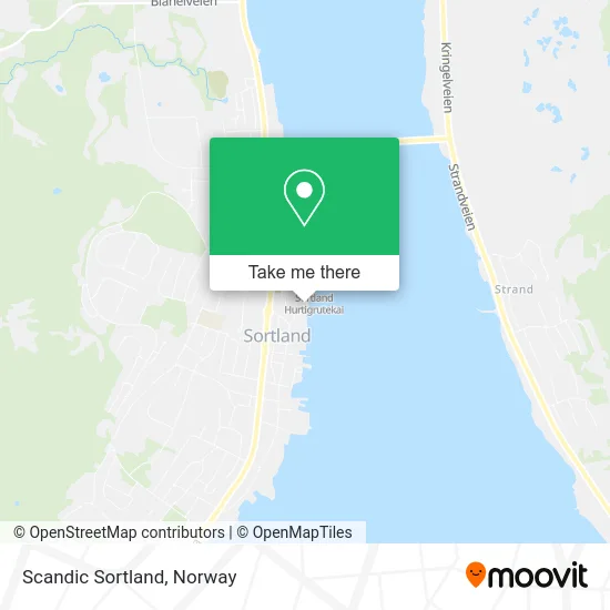 Scandic Sortland map