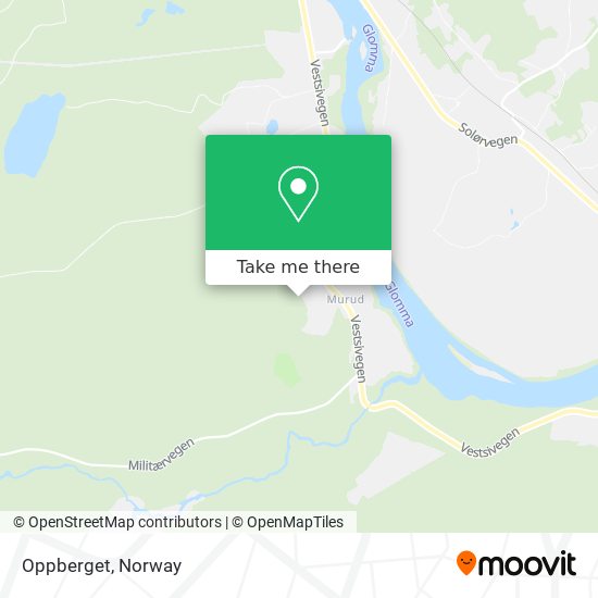 Oppberget map