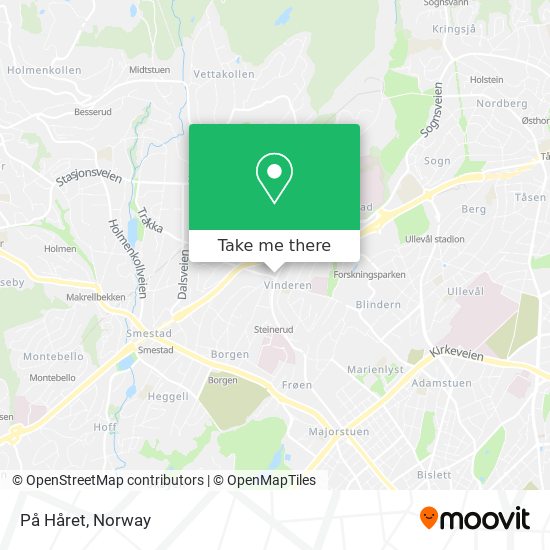 På Håret map