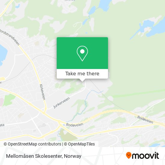 Mellomåsen Skolesenter map