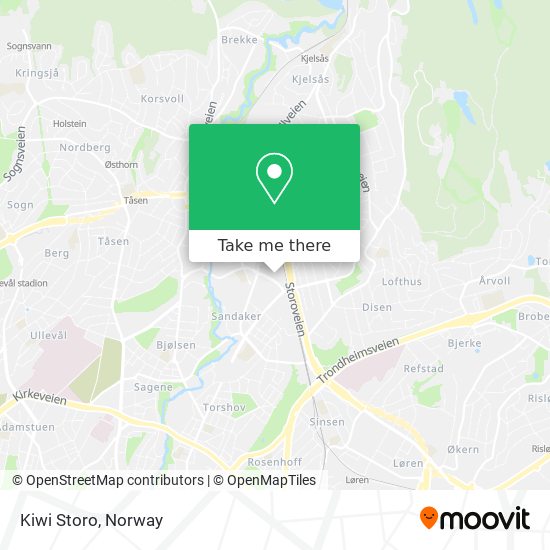 Kiwi Storo map