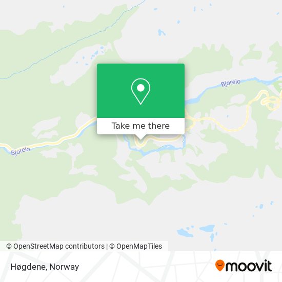 Høgdene map