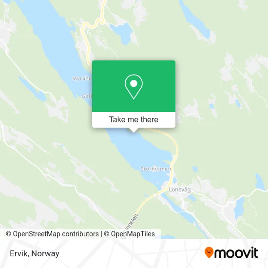 Ervik map