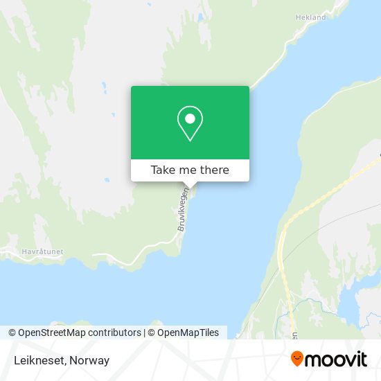 Leikneset map