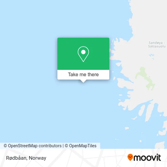 Rødbåan map