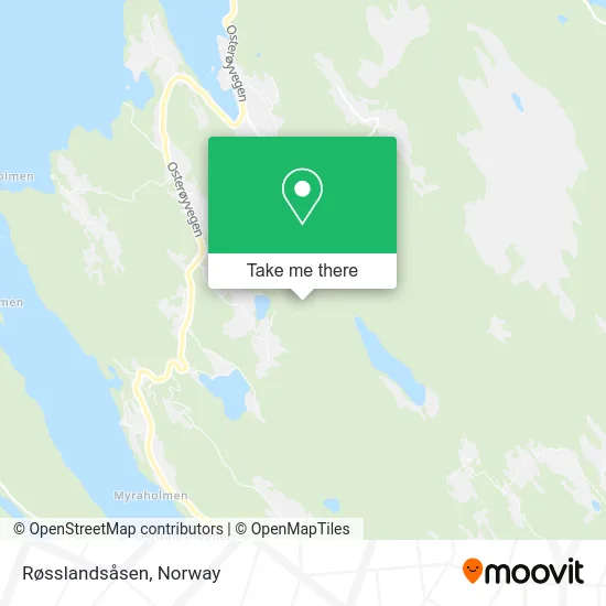 Røsslandsåsen map