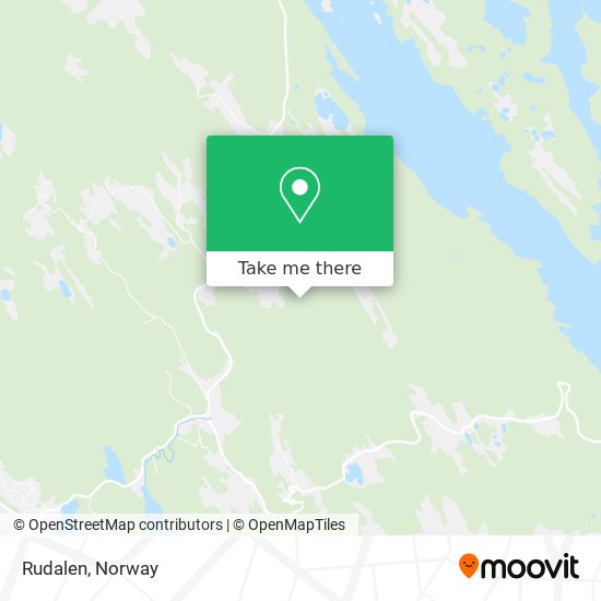 Rudalen map