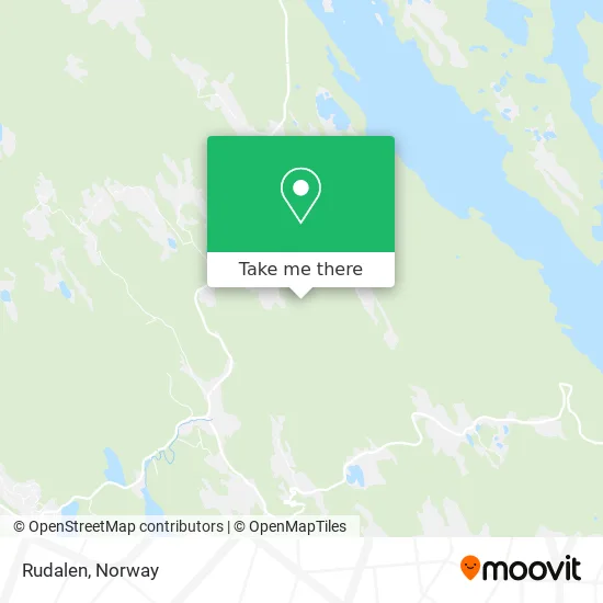 Rudalen map