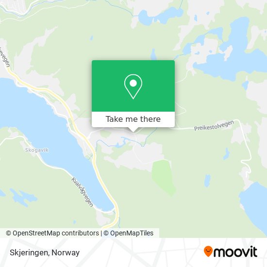 Skjeringen map