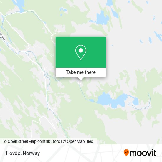 Hovdo map