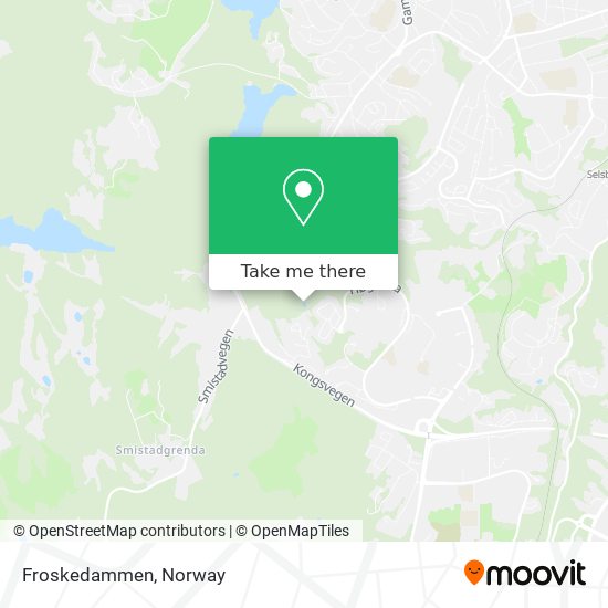 Froskedammen map