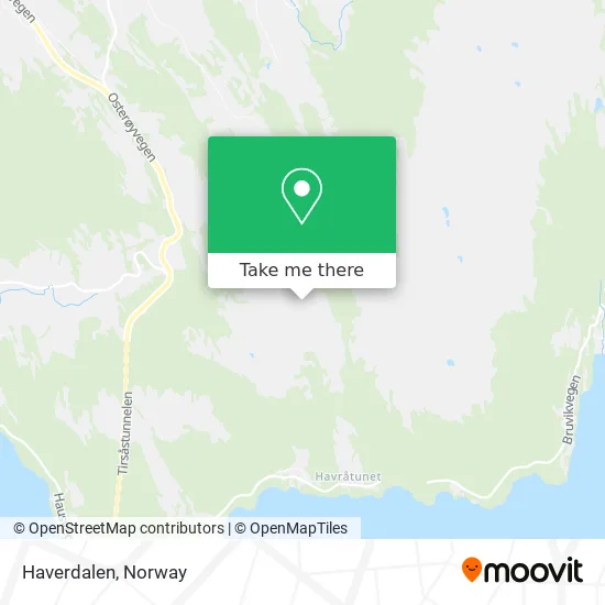 Haverdalen map