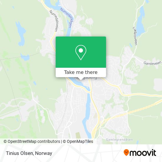 Tinius Olsen map