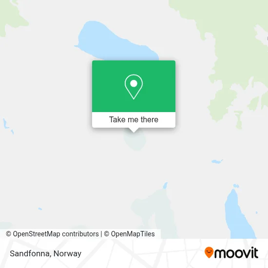 Sandfonna map
