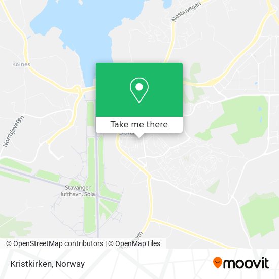 Kristkirken map