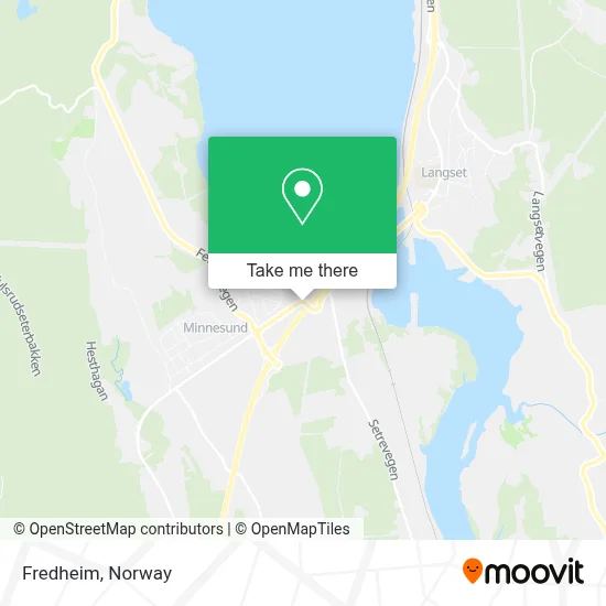 Fredheim map
