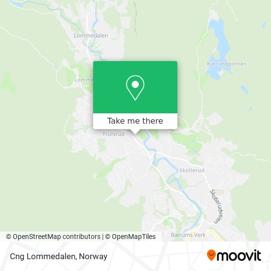 Cng Lommedalen map