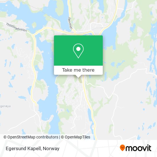 Egersund Kapell map