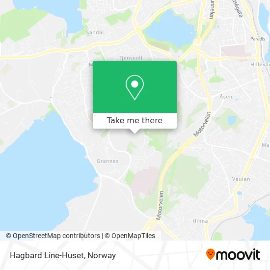 Hagbard Line-Huset map