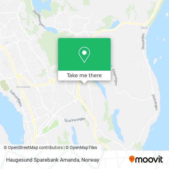 Haugesund Sparebank Amanda map