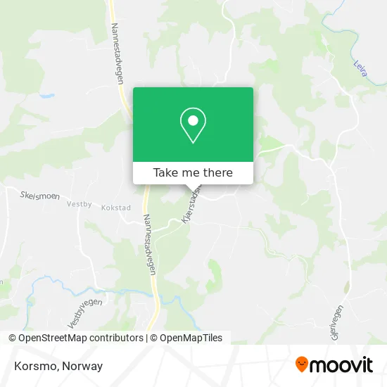 Korsmo map