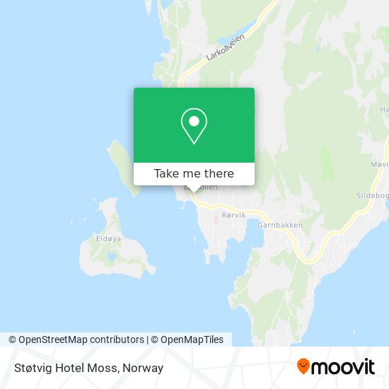 Støtvig Hotel Moss map