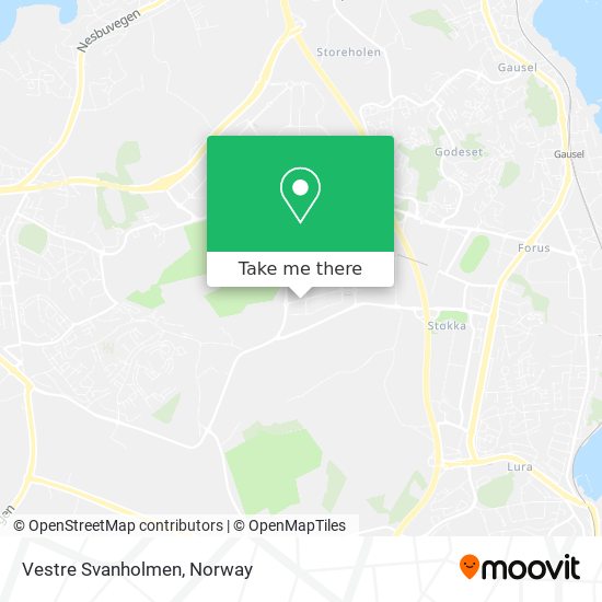 Vestre Svanholmen map