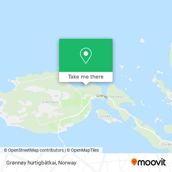 Grønnøy hurtigbåtkai map