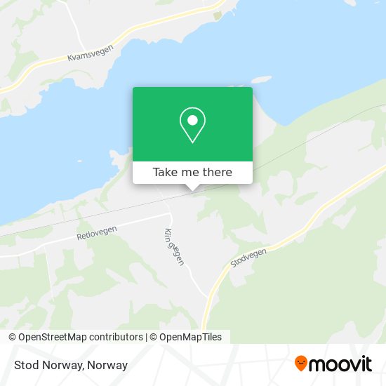 Stod Norway map