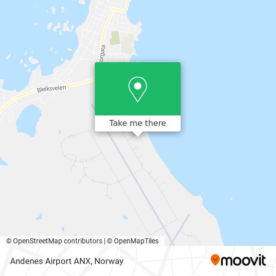 Andenes Airport ANX map