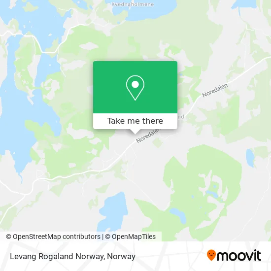 Levang Rogaland Norway map
