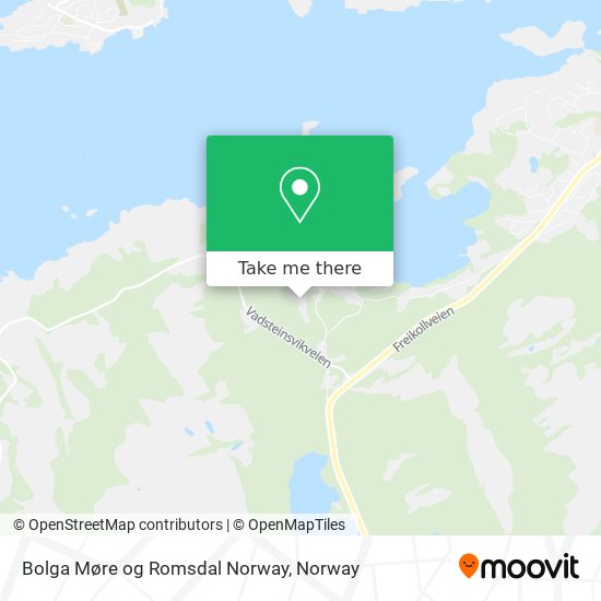 Bolga Møre og Romsdal Norway map