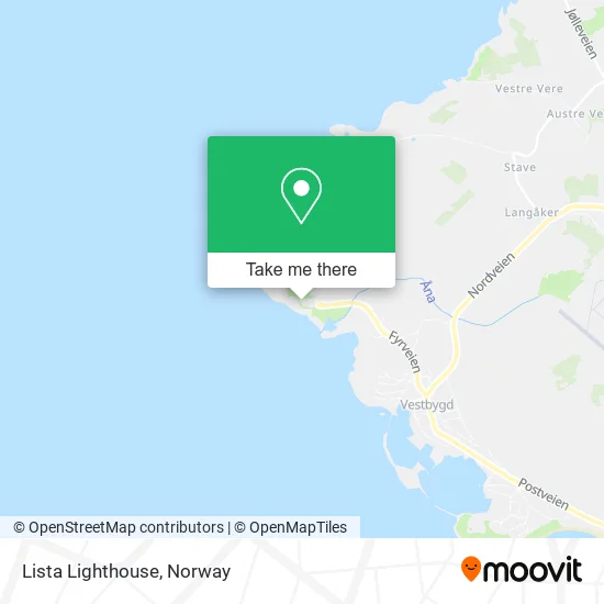 Lista Lighthouse map