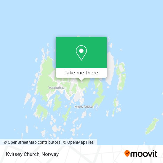 Kvitsøy Church map