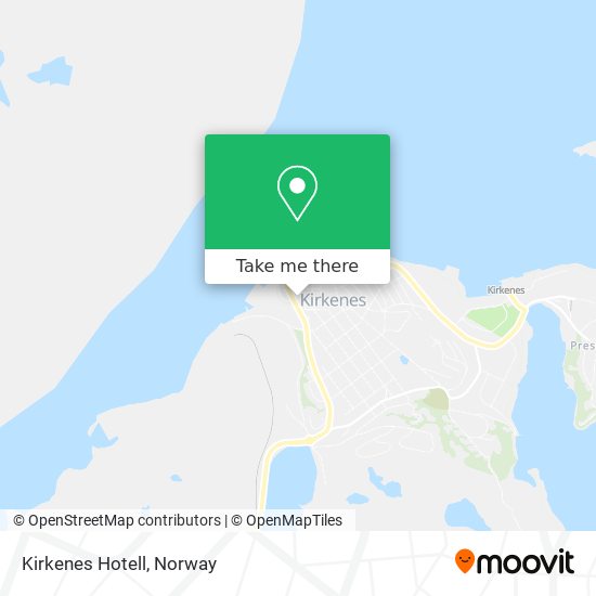 Kirkenes Hotell map