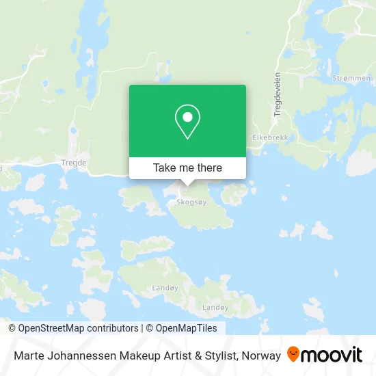 Marte Johannessen Makeup Artist & Stylist map