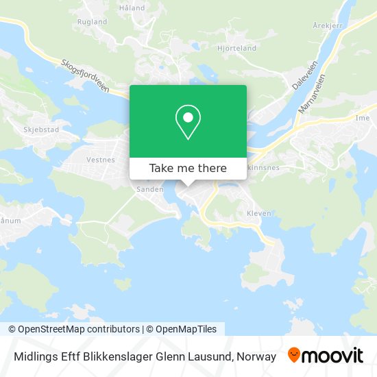 Midlings Eftf Blikkenslager Glenn Lausund map