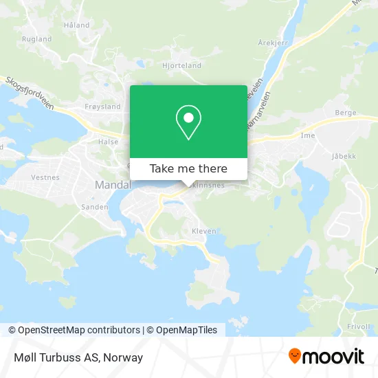 Møll Turbuss AS map