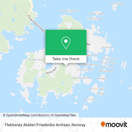 Flekkerøy Atelier / Friederike Arntsen map