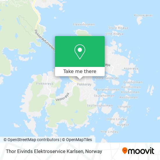 Thor Eivinds Elektroservice Karlsen map