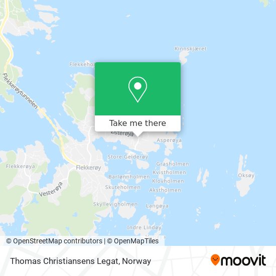 Thomas Christiansens Legat map