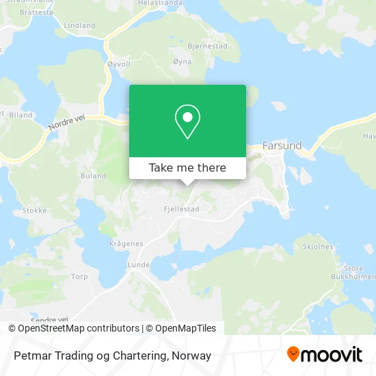 Petmar Trading og Chartering map