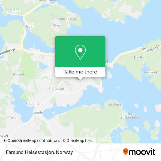 Farsund Helsestasjon map