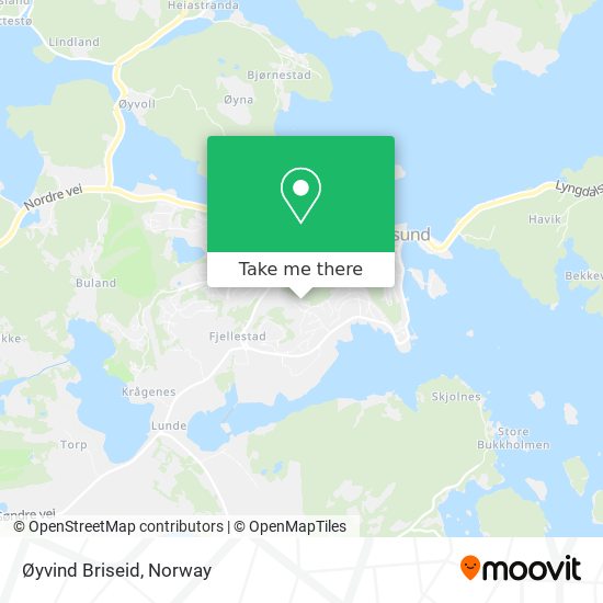 Øyvind Briseid map