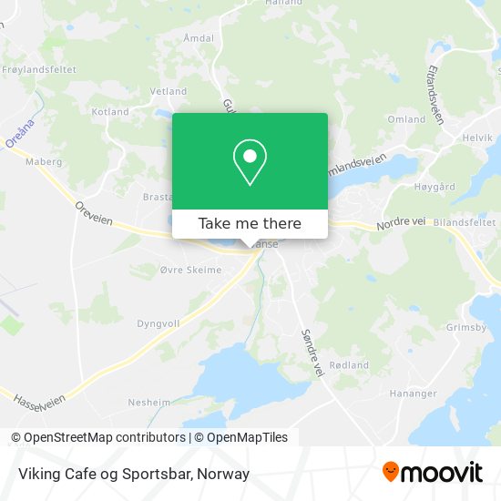 Viking Cafe og Sportsbar map