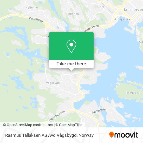 Rasmus Tallaksen AS Avd Vågsbygd map
