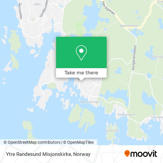 Ytre Randesund Misjonskirke map