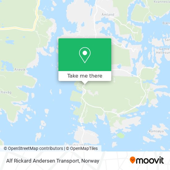 Alf Rickard Andersen Transport map